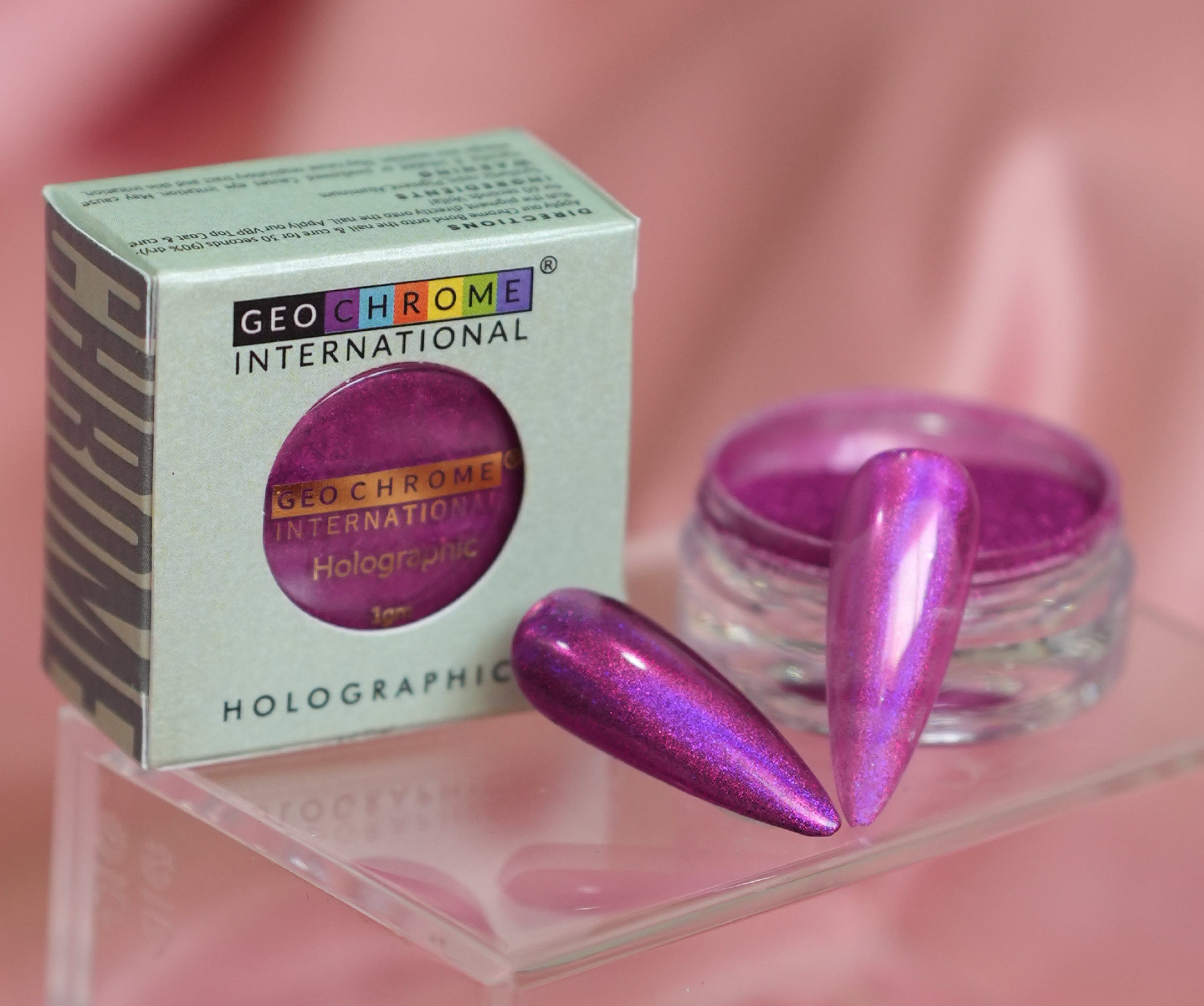 Holographic Chrome – Majenta Prism